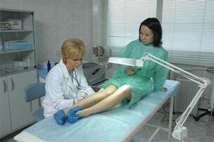 Laserová terapia kŕčových žíl na nohách