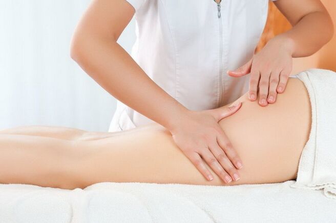 profesionálna masáž na kŕčové žily