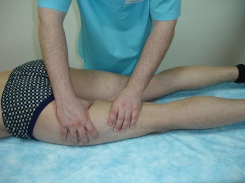 masáž pre kŕčové žily na nohách u mužov